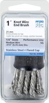 Pferd 1 Inch, 0.014 Inch Stainless Steel Knot Wire End Brush Bundle, 5 Pieces, small image number 3