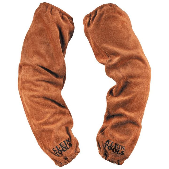 Klein Tools Flame-Resistant Leather Welding Sleeves