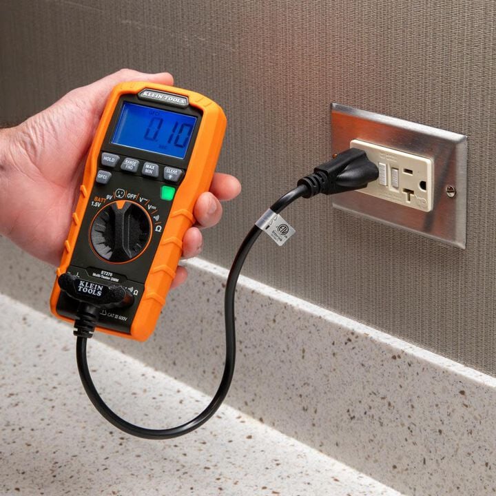 Klein Tools Digital Multi-Tester DMM with Receptacle Tester, large image number 9
