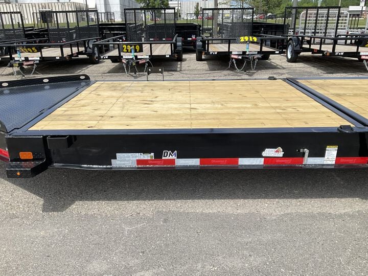 Diamond C HDT208L 24 Ft. x 80 Inch 18000 Lbs Tandem Axle Low-Profile Tilt-Bed Trailer, large image number 9