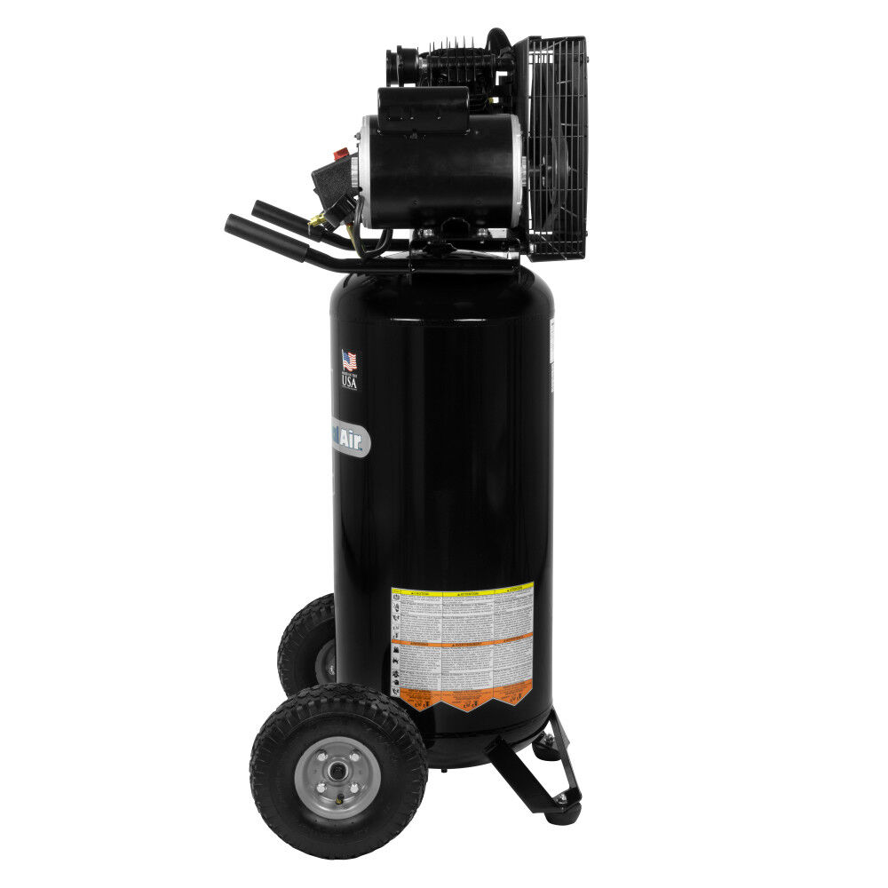 Industrial Air Compressor 1.6 HP 20 Gallon Portable Cast Iron Belt Drive, large image number 17