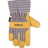 Kinco 1927 Lined Premium Grain Pigskin Palm Gloves with Safety Cuff Medium 12 Pack, small image number 4