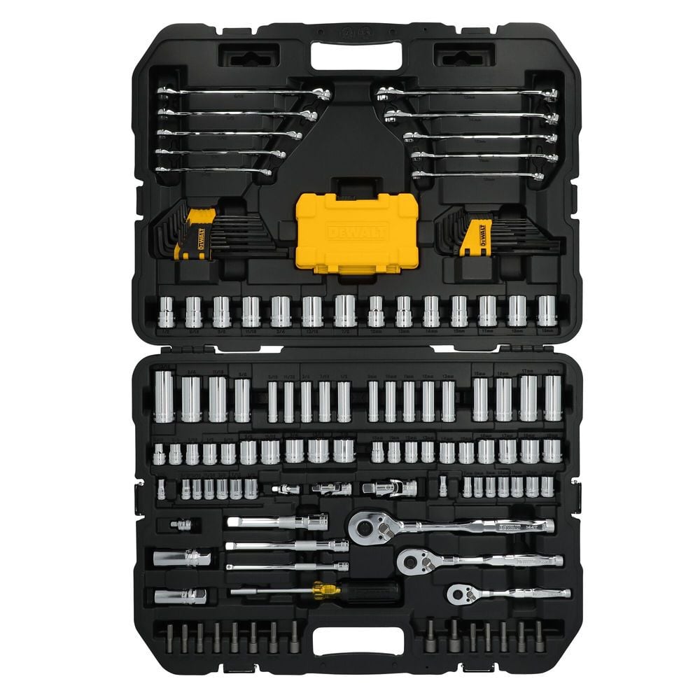DEWALT TOUGHSERIES 155 Piece 3 Drive Mechanics Tool Set, large image number 1