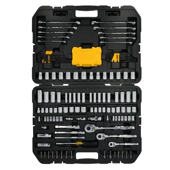 DEWALT TOUGHSERIES 155 Piece 3 Drive Mechanics Tool Set