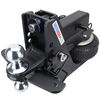 Shocker Hitch HD 20K Max Black 2 1/2 Inch Air Receiver Hitch & Chrome Combo Sway Bar Tab Ball Mount 2 Inch & 2 5/16 Inch Hitch Balls, small image number 2