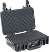 Pelican 1170 Polypropylene 0.12 Cu-Ft. Protector Case with Foam, Black, small image number 1