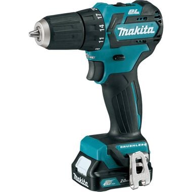 Makita 12V max CXT Lithium-Ion Brushless Cordless 3/8 in. Driver-Drill Kit, large image number 5