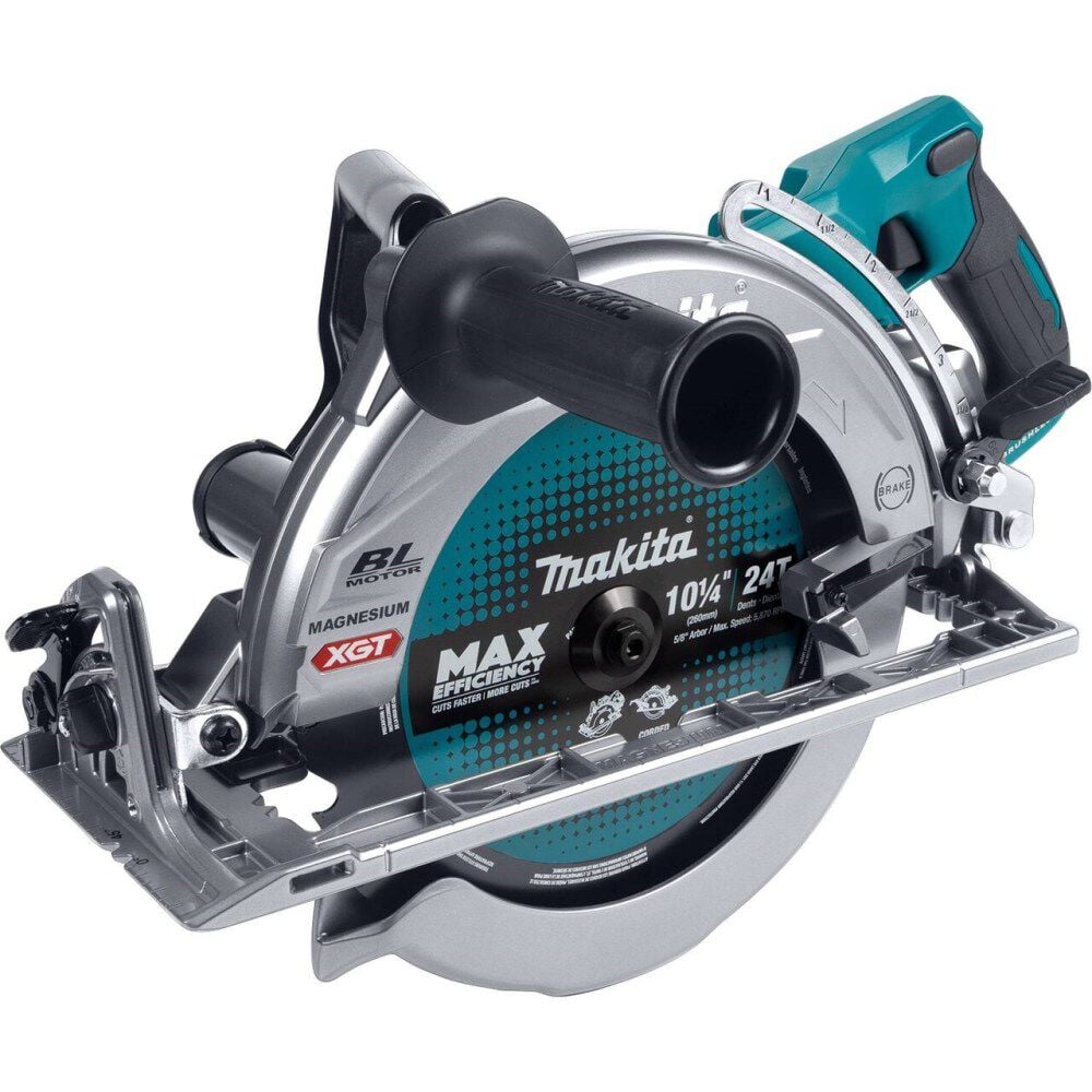 Makita 40V max XGT Circular Saw Rear Handle 10 1/4in (Bare Tool), large image number 1