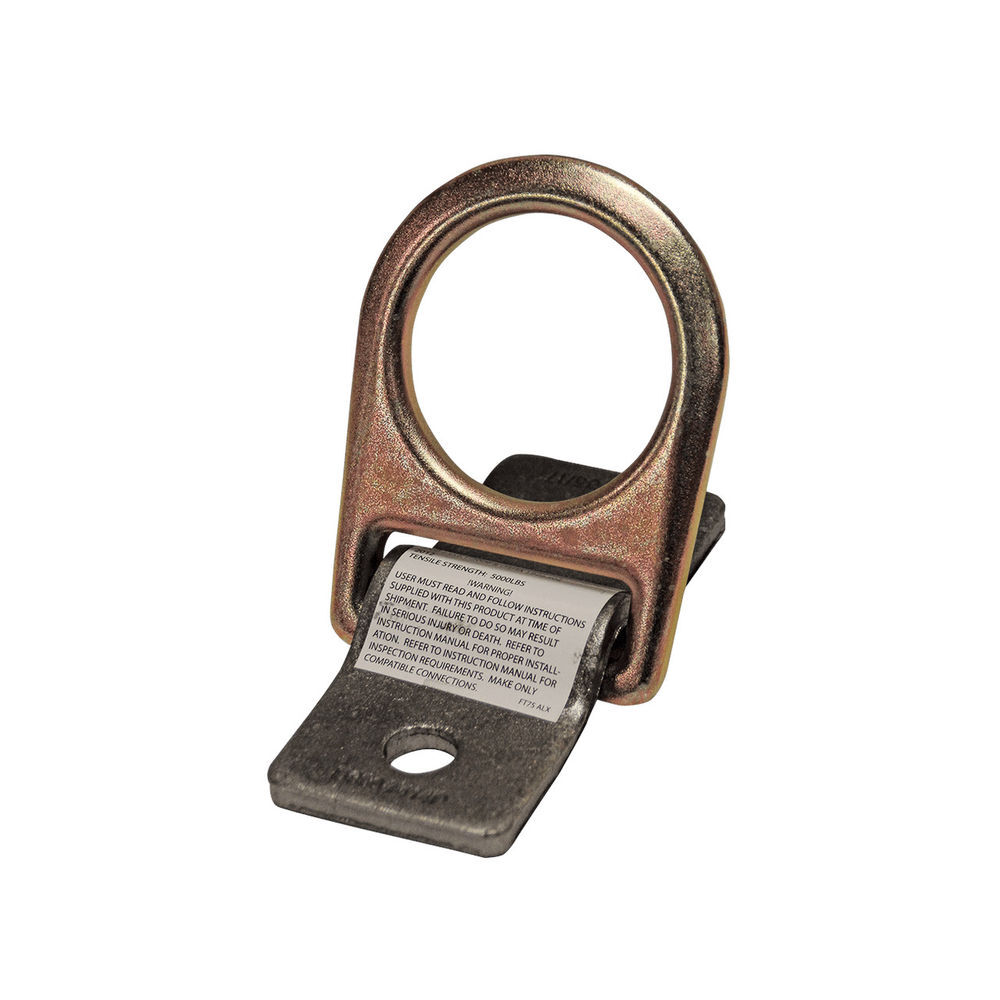 Falltech Weld on D ring Anchor with Unplated Installation Plate, large image number 1