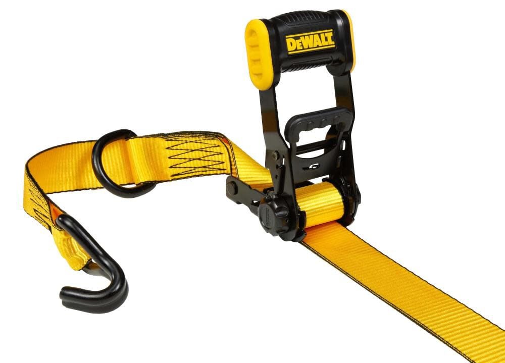 DEWALT Ratchet Tie Down Straps 3300 LB Break Strength 1.5in x 16' 4pk, large image number 3