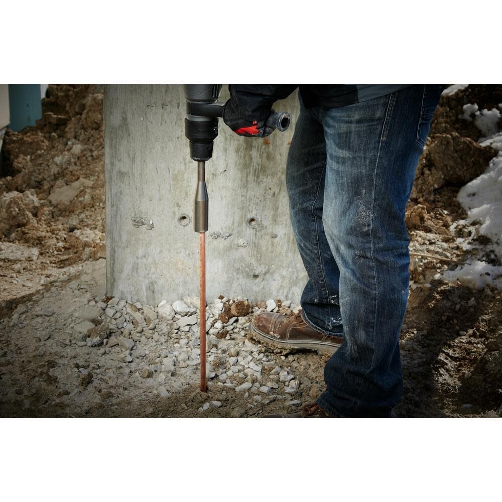 Milwaukee sds plus ground rod driver store