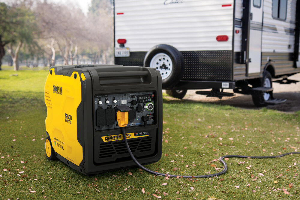 Champion Power Equipment 6500-Watt Wireless Remote Start Tri Fuel 49 State RV Ready Portable Inverter Generator with StartLINK, large image number 10