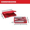 Milwaukee 47 pc. 1/2 in. Socket Wrench Set (SAE & Metric), small image number 5