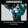 Makita 18V LXT Lithium-Ion Cordless 1/2 Inch Driver Drill (Tool only) & Impact GOLD 14 Pc. Titanium Drill Bit Set Bundle, small image number 5