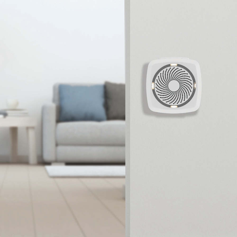 Feit Electric Lithium Ion Battery-Powered Wi-Fi Enabled Wireless Smart Audible Alarm, large image number 3