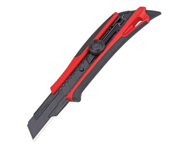 Tajima 0.7 mm x 25 mm Razor Black Auto Lock Blade Utility Knife