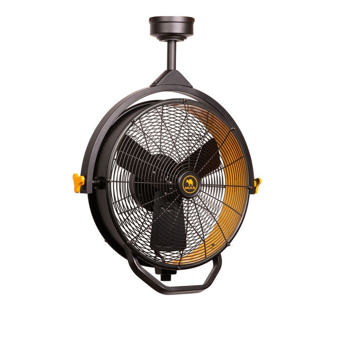 Mule 18 inch Ceiling Mounted Garage Fan with Remote 3000 CFM, large image number 1