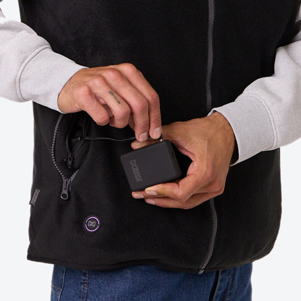Mobile Warming Men's Trek 2.0 Fleece Heated Vest, large image number 3