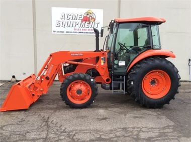 Kubota 71HP Utility Tractor with Heat and A/C Cab - 4WD and 3-Point, large image number 1