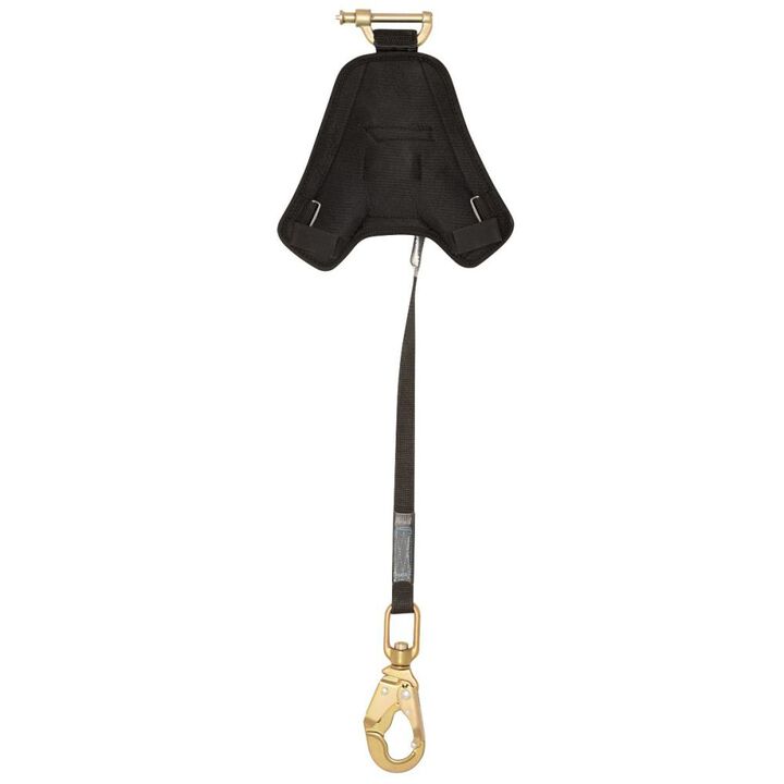 Werner 8 Ft. Single Leg Self Retracting Lifeline with Steel Swivel Snap Hook, large image number 1