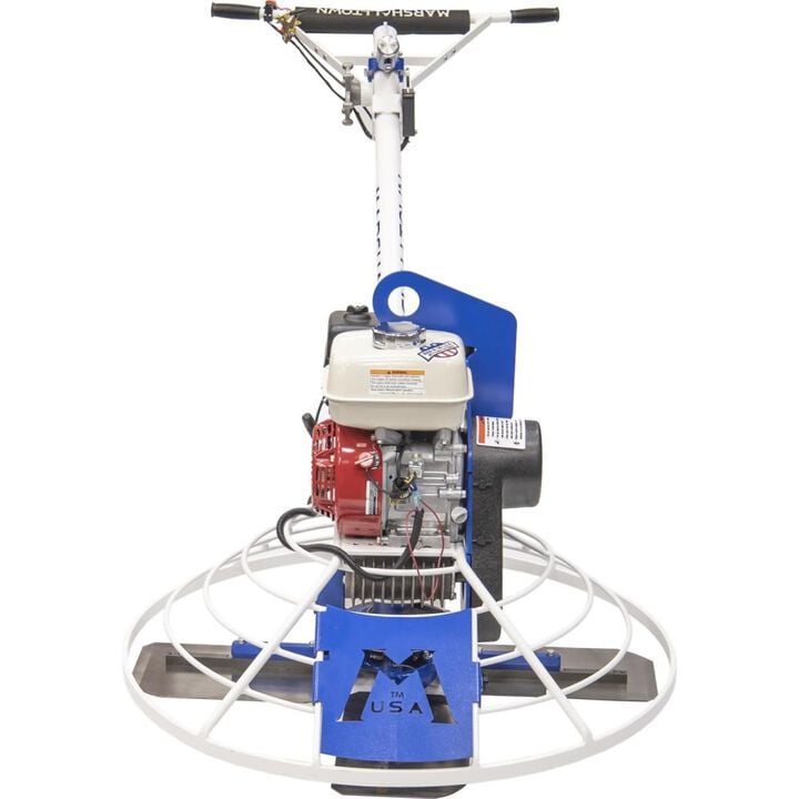 Marshalltown 36 Inch 270-390 cc Gas Engine Power Trowel with Rapid Pitch Handle, large image number 2
