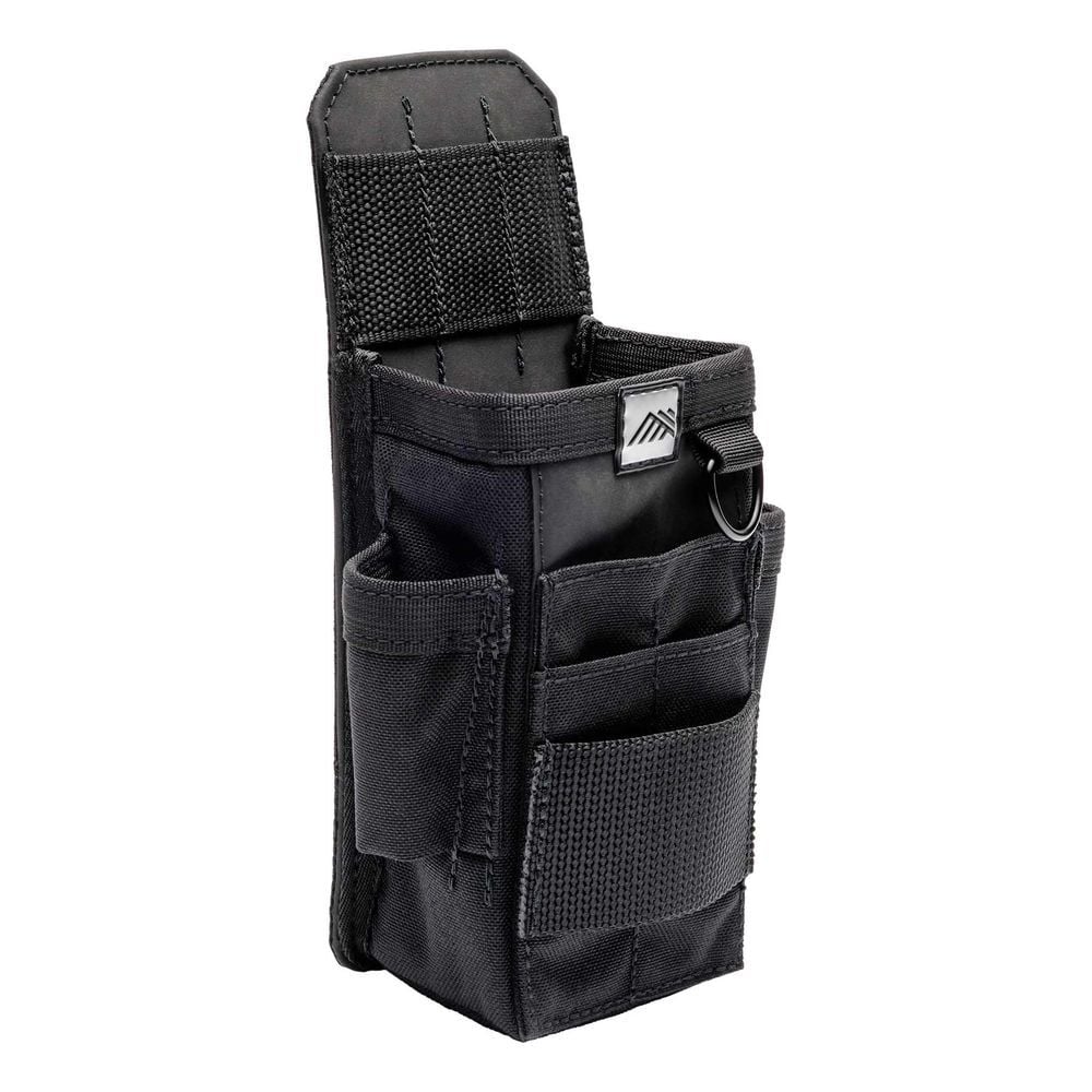 Diamondback Toolbelts Nano X Clip-On Tool Pouches with Hook and Loop Closure, Black, large image number 4
