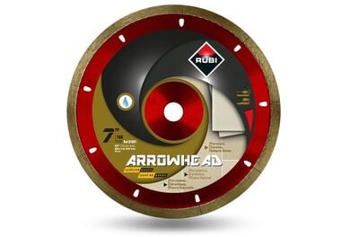 Rubi Tools Arrowhead 7 In. Premium Diamond Blade, large image number 0