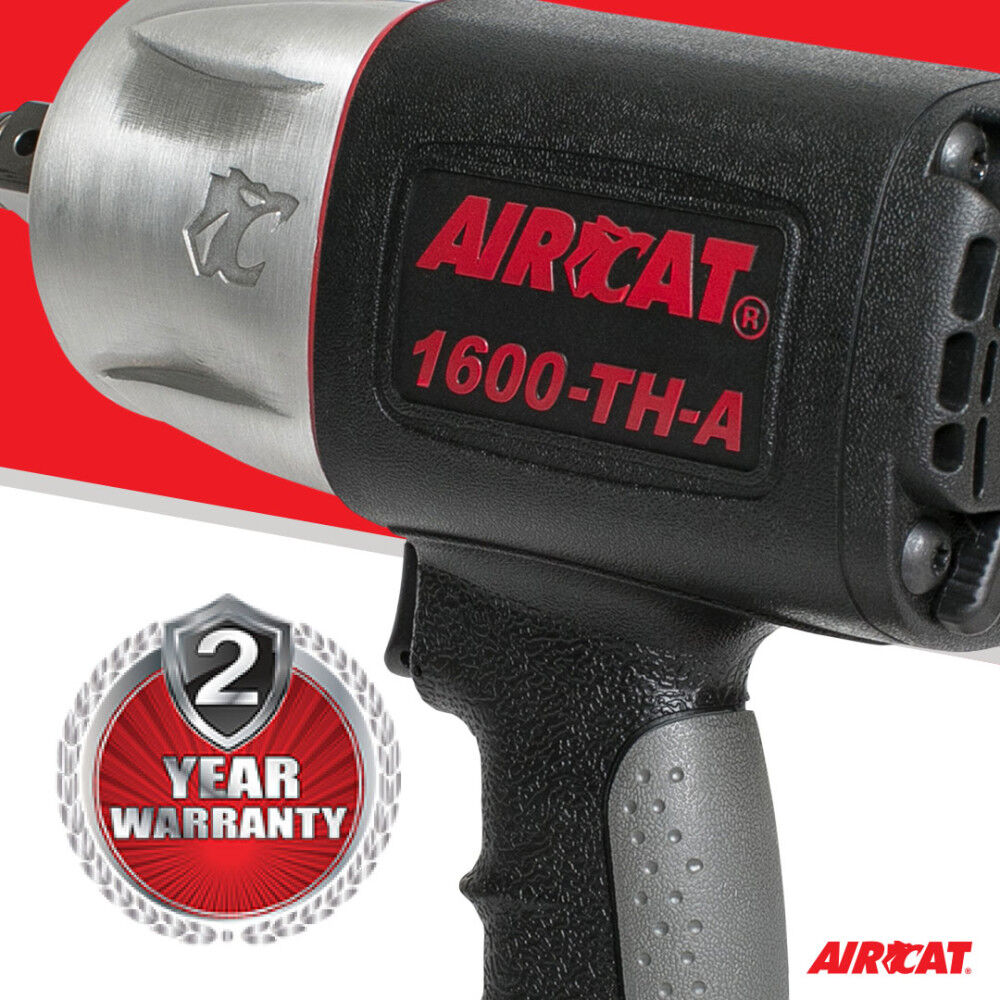 AIRCAT 3/4 Inch Super Duty Pneumatic Impact Wrench, large image number 6