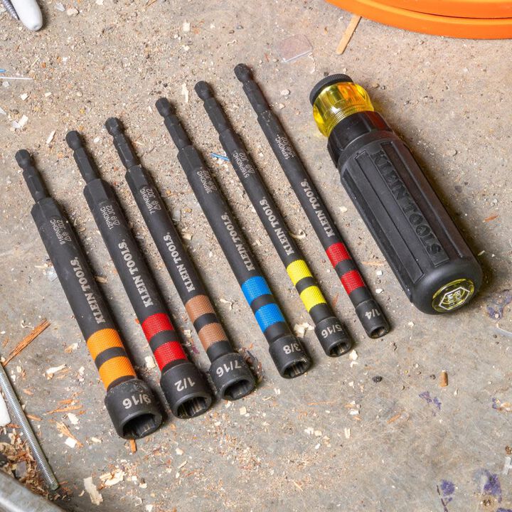 Klein Tools 5/16 Inch Mag Hollow Power Nut Driver, large image number 3