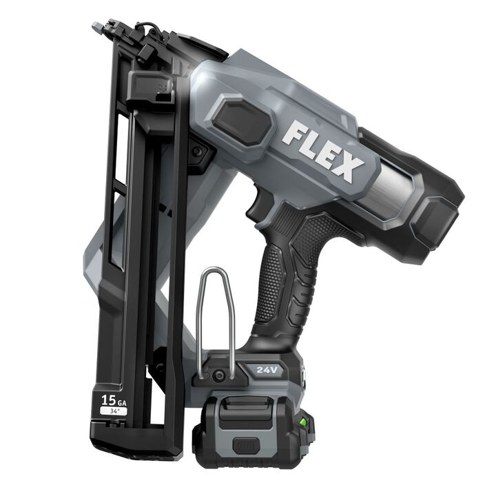 FLEX 24V Cordless 15 Gauge Angled Finish Nailer Kit, large image number 3