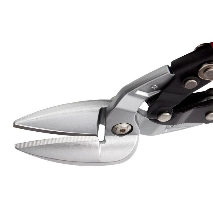 Milwaukee Straight Cutting Offset Aviation Snips, large image number 5
