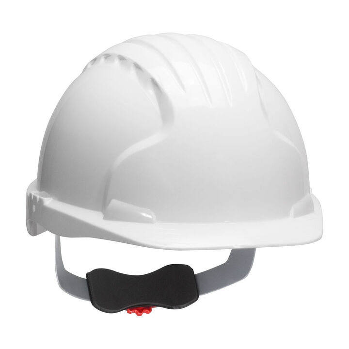 Protective Industrial Products Evolution Deluxe 6151 HDPE Cap Style Hard Hat One Size White