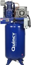 Quincy Air Compressor 7.5HP 80 Gal Vertical, small image number 1