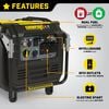 Champion Power Equipment 8500-Watt Electric Start Dual Fuel 49 State Home Backup Portable Inverter Generator with Quiet Technology, small image number 5