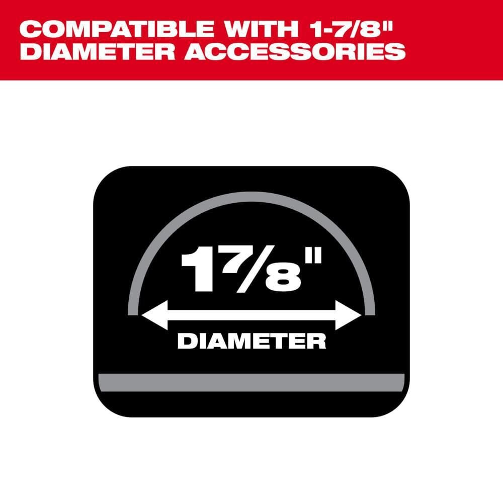 Milwaukee 1 7/8inch x 16' Flexible Hose, large image number 2