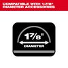 Milwaukee 1 7/8inch x 16' Flexible Hose, small image number 2