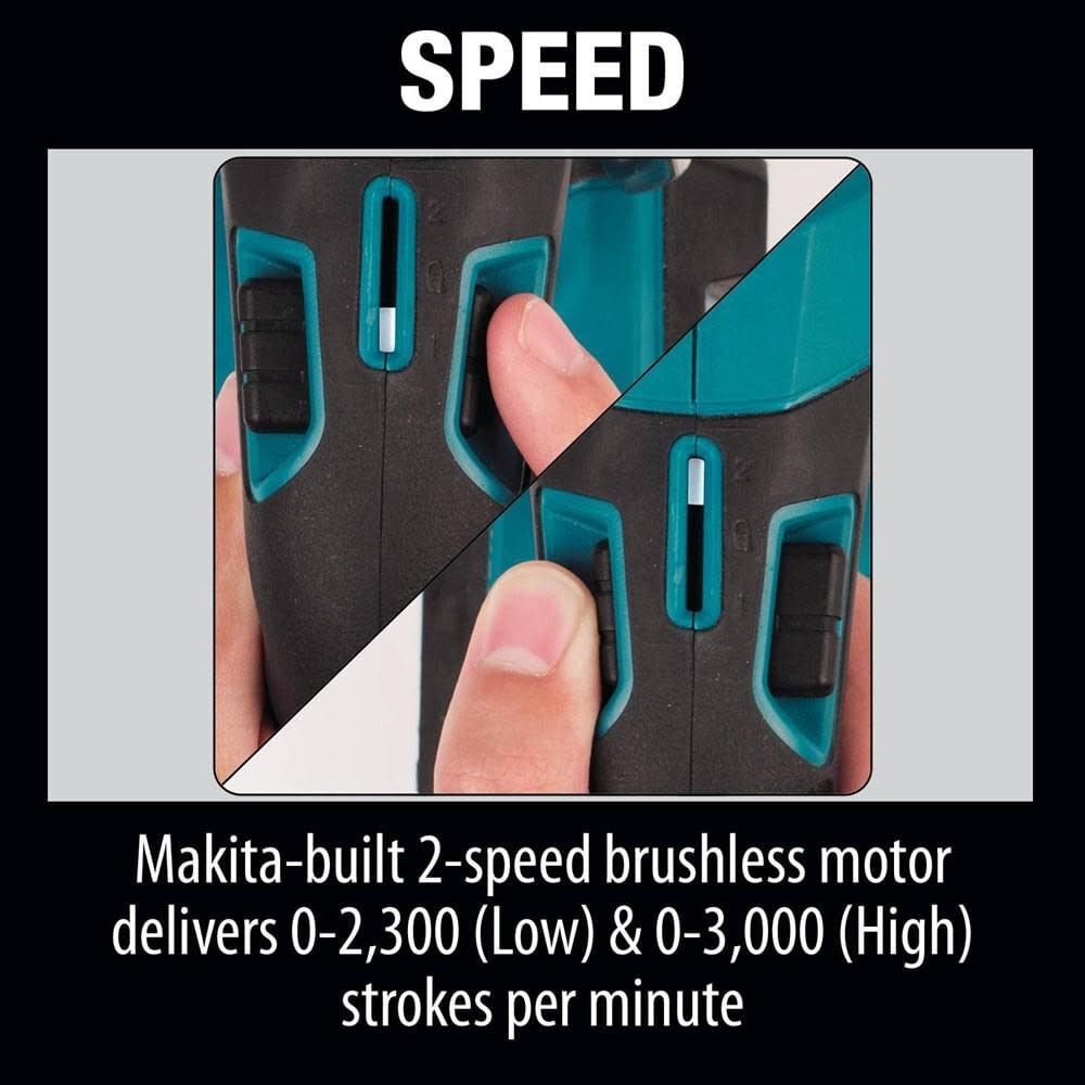 Makita XRJ05Z 18V Cordless Reciprocating Saw (Tool Only) - Certified Refurbished - Brushless Motor