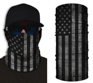 John Boy Face Guard Mask - USA Black
