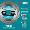 Makita XLOCK 4 1/2 Inch Variety Pack Diamond Blades for Masonry (3 Pack), small image number 5