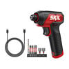 SKIL PWR CORE GO Power Driver with 7 Piece Bit Set, small image number 1