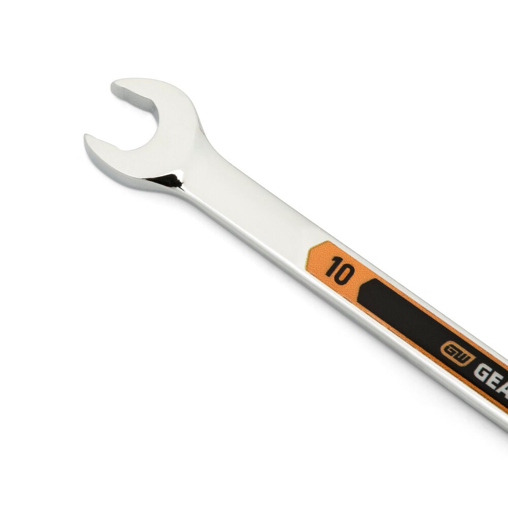 GEARWRENCH 10mm 12 Point Hi-Viz Long Pattern Combination Wrench, large image number 3