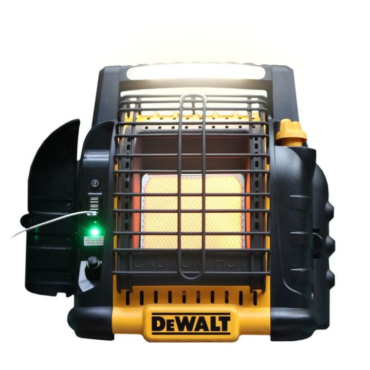 DEWALT DXH12B 12000 BTU Cordless Portable Propane Radiant Heater, large image number 6
