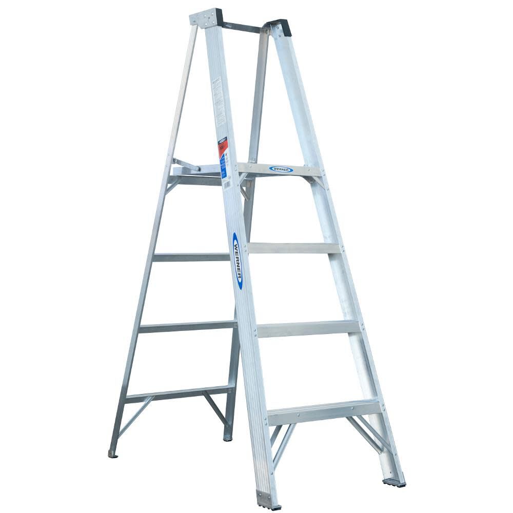 Werner Aluminum Platform Ladder Type IA, large image number 1