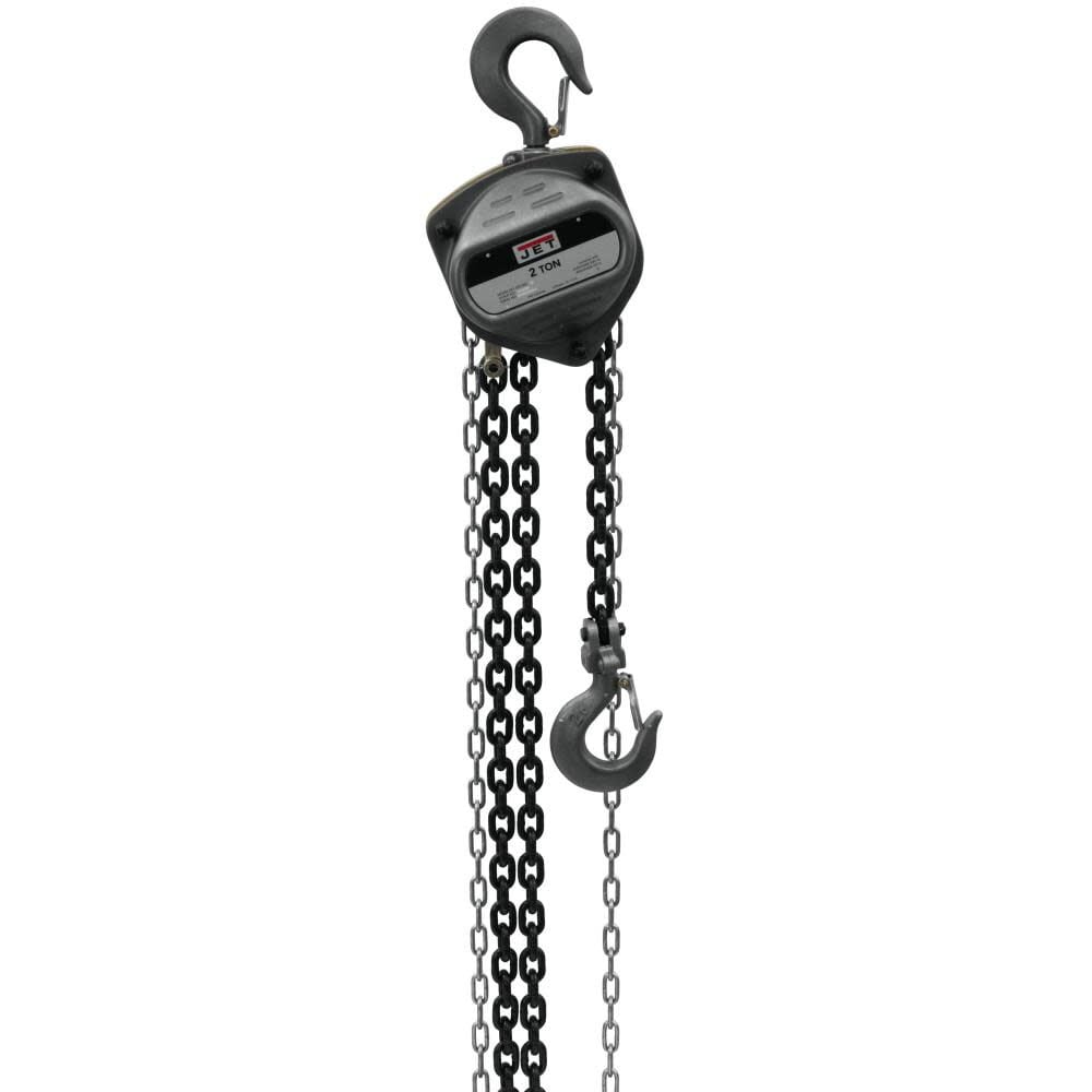 JET S90-200-50 Hand Chain Hoist 2 Ton 50 Ft. Lift – 101937