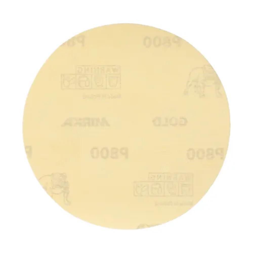 Mirka 5 In. 80 Grit Autobox No-Hole Adhesive Sanding Disc - 100/Box, large image number 1