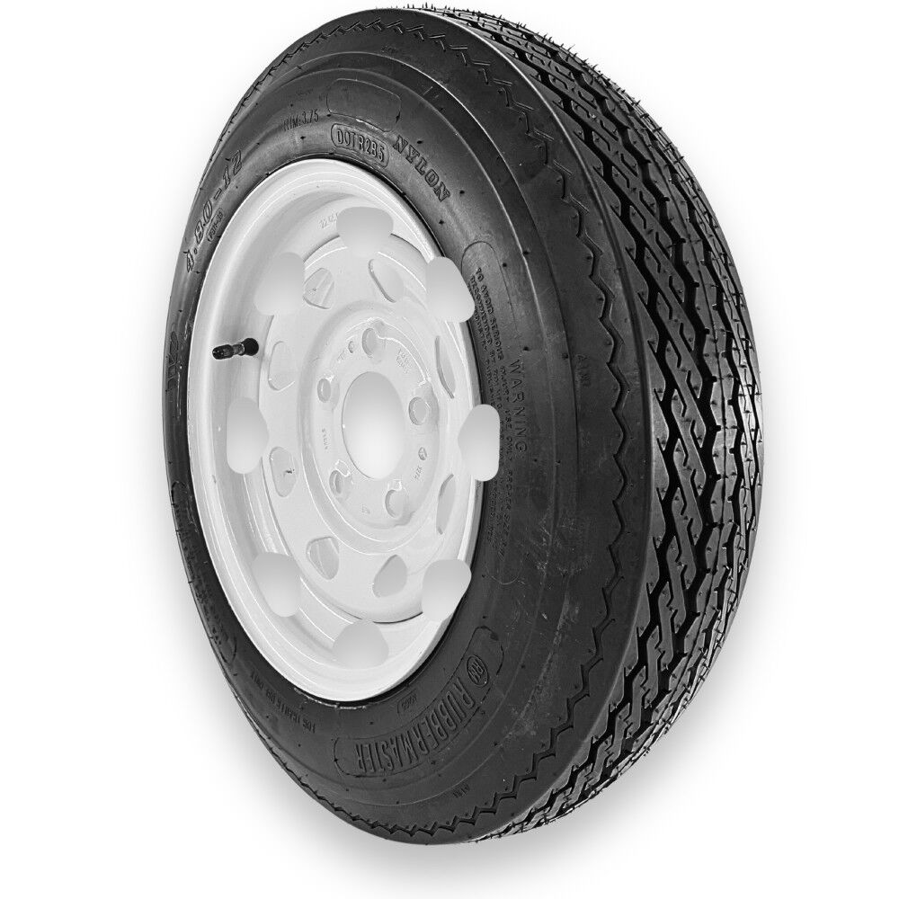 Rubbermaster Tire 4.80-12 6P TL & MTD 12 x 4 5 on 4.5 SPOKE, large image number 2