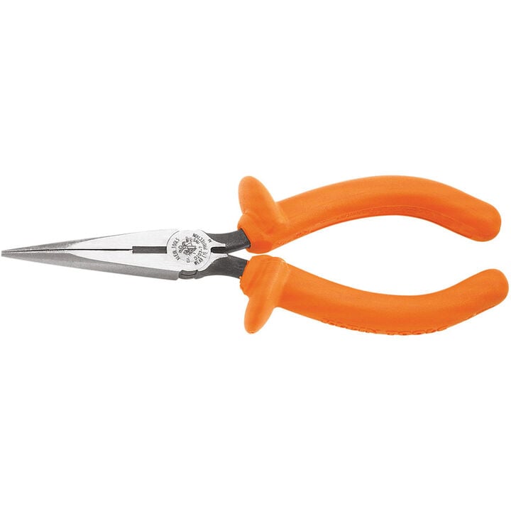 Klein Tools Long Nose Pliers Insul Cut 6in L