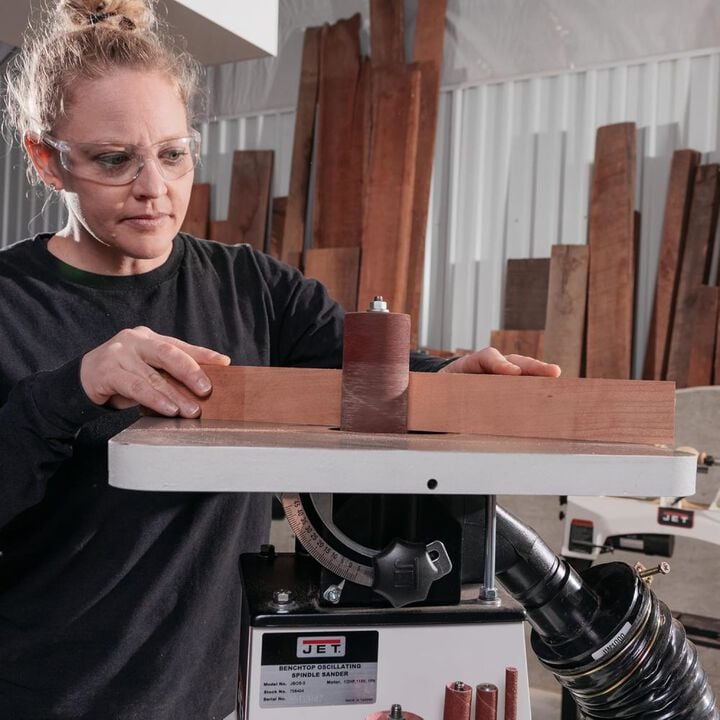 JET 1-1/2 x 9 Inch 60 Grit Resin-Bonded Aluminum Oxide Sanding Sleeves, large image number 4