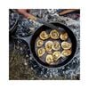 Lodge Cast Iron 13.25 Inch Black Cast Iron Seasoned Skillet, small image number 4