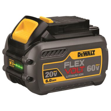 DEWALT 20V/60V MAX FLEXVOLT 6.0 Ah Battery, large image number 1
